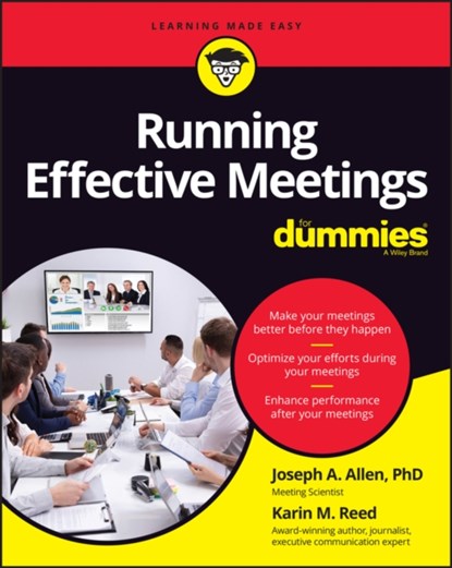 Running Effective Meetings For Dummies, Joseph A. Allen ; Karin M. Reed - Paperback - 9781119875703