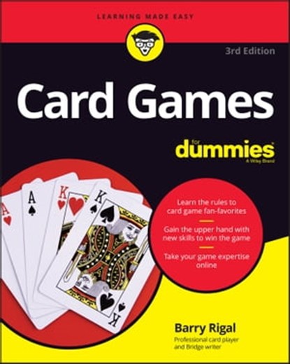 Card Games For Dummies, Barry Rigal - Ebook - 9781119880448