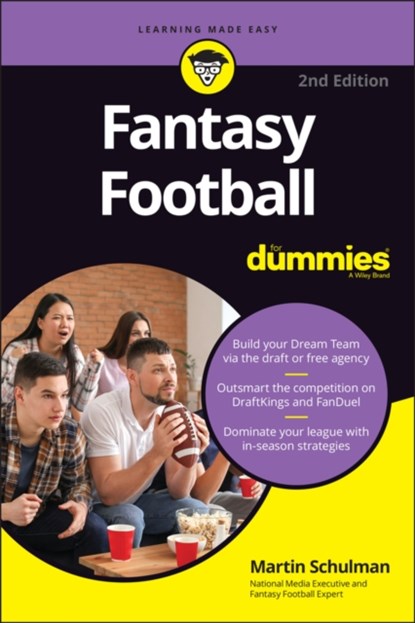 Fantasy Football For Dummies, Martin L. Schulman - Paperback - 9781119883326