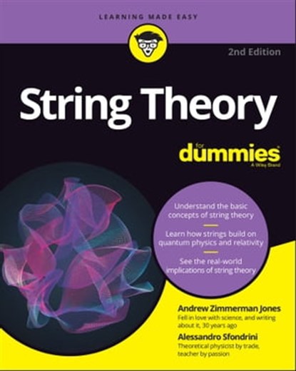 String Theory For Dummies, Andrew Zimmerman Jones ; Alessandro Sfondrini - Ebook - 9781119888994