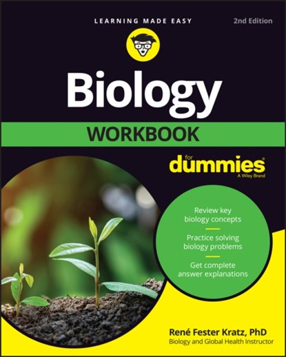 Biology Workbook For Dummies, Rene Fester Kratz - Paperback - 9781119894810