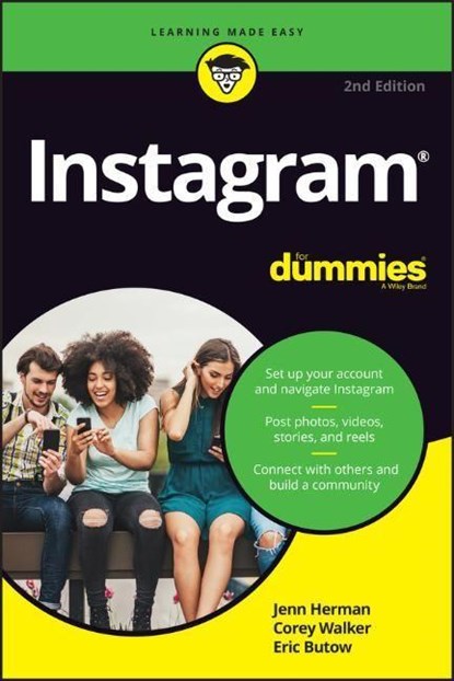 Instagram For Dummies, Jenn Herman ; Corey Walker ; Eric Butow - Paperback - 9781119931799