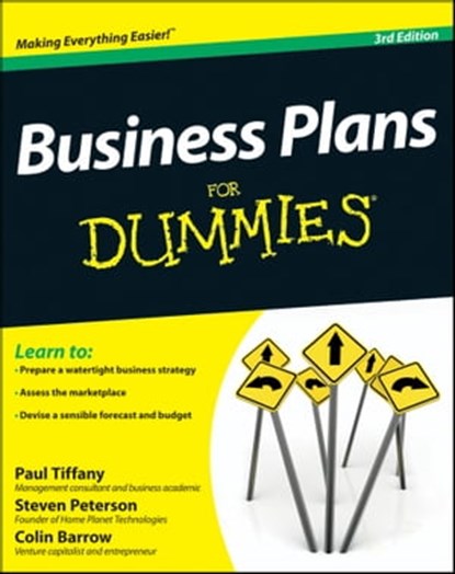 Business Plans For Dummies, Paul Tiffany ; Steven D. Peterson ; Colin Barrow - Ebook - 9781119943884