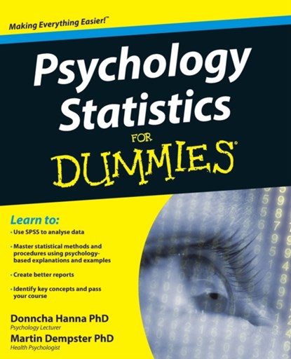 Psychology Statistics For Dummies, Donncha Hanna ; Martin Dempster - Paperback - 9781119952879