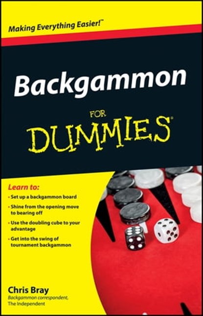 Backgammon For Dummies, Chris Bray - Ebook - 9781119996743