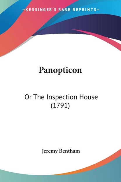 Panopticon, Jeremy Bentham - Paperback - 9781120016140