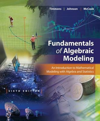 Fundamentals of Algebraic Modeling, TIMMONS,  Daniel L. ; Johnson, Catherine W. ; McCook, Sonya M. - Gebonden - 9781133627777