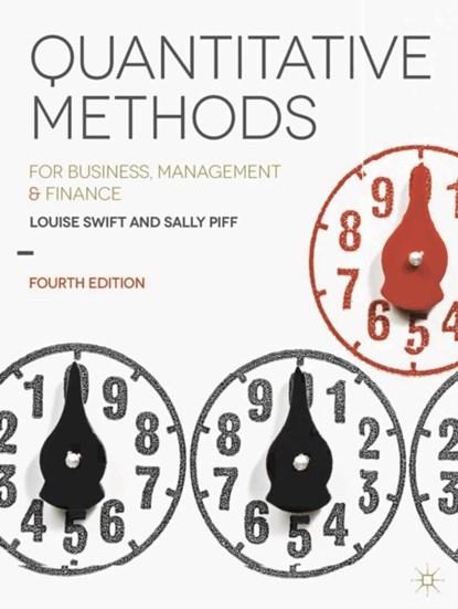 Quantitative Methods, Louise Swift ; Sally Piff - Paperback - 9781137376558
