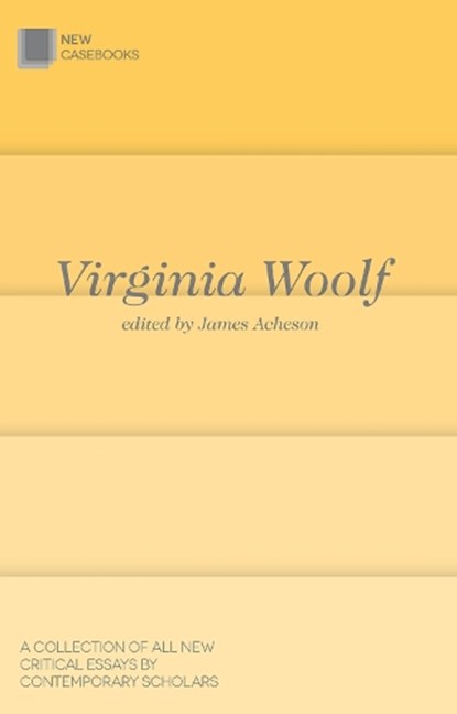 Virginia Woolf, James Acheson - Paperback - 9781137430816