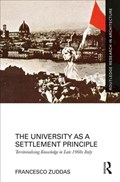 The University as a Settlement Principle | Zuddas, Francesco (leeds Beckett University, Uk) | 