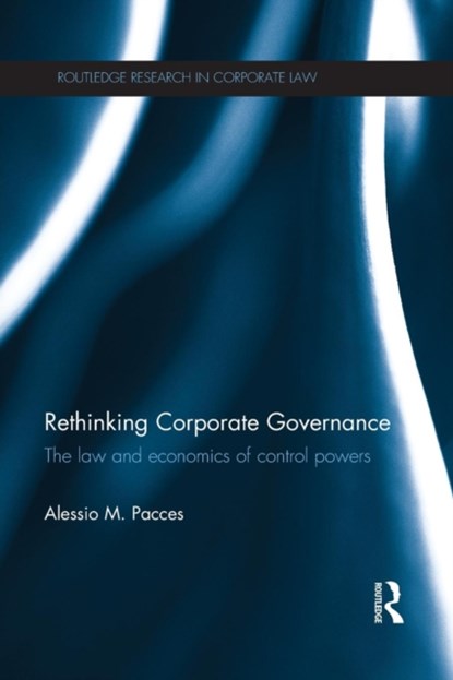 Rethinking Corporate Governance, Alessio Pacces - Paperback - 9781138191259