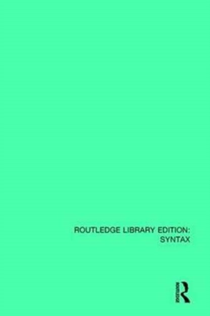 An Introduction to Transformational Syntax, Roger Fowler - Gebonden - 9781138207639