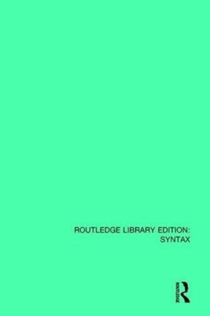 An Introduction to Transformational Syntax, Roger Fowler - Paperback - 9781138207660