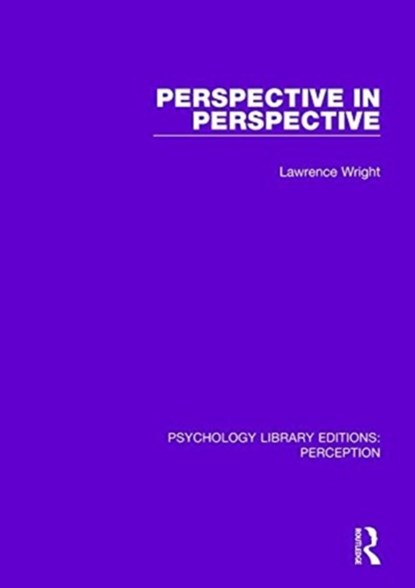 Perspective in Perspective, Lawrence Wright - Paperback - 9781138220409