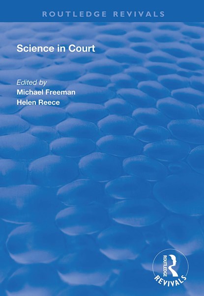 Science in Court, Michael Freeman ; Helen Reece - Paperback - 9781138348141
