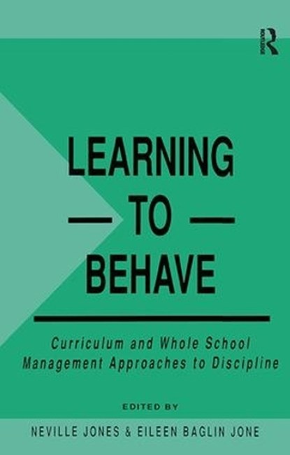 Learning to Behave, Eileen Baglin Jones - Gebonden - 9781138419704