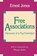 Free Associations, Ernest Jones - Gebonden - 9781138523791