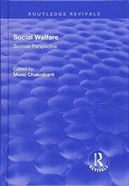 Social Welfare, Mono Chakrabarti - Gebonden - 9781138704459