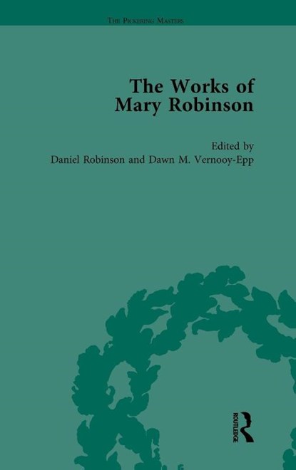 The Works of Mary Robinson, Part I Vol 2, William D Brewer ; Daniel Robinson ; Sharon M Setzer ; Orianne Smith - Gebonden - 9781138764439