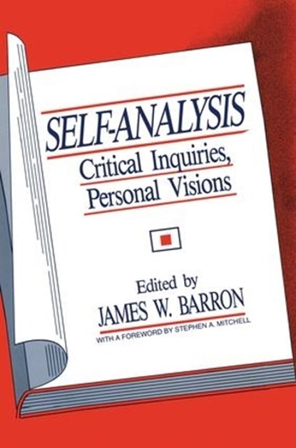 Self-Analysis, James W. Barron - Paperback - 9781138872417