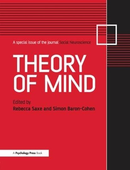 Theory of Mind, Rebecca Saxe ; Simon Baron-Cohen - Paperback - 9781138877689