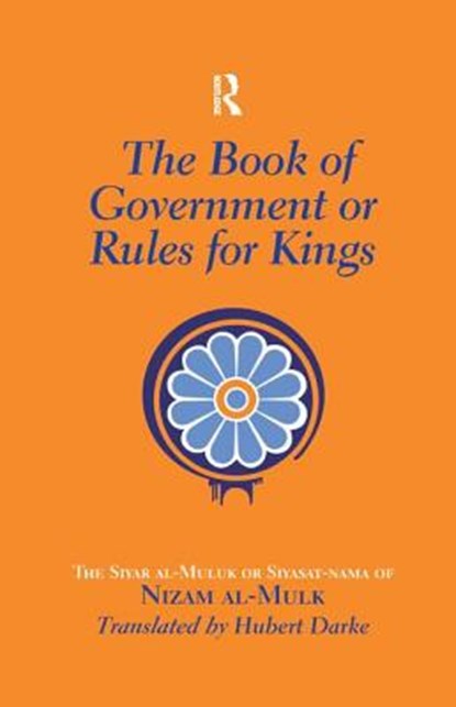 The Book of Government or Rules for Kings, Hubert Darke - Paperback - 9781138964884
