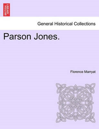 Parson Jones., Marryat, Florence - Paperback - 9781241200725