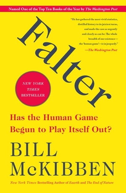 Falter, Bill McKibben - Ebook - 9781250178275