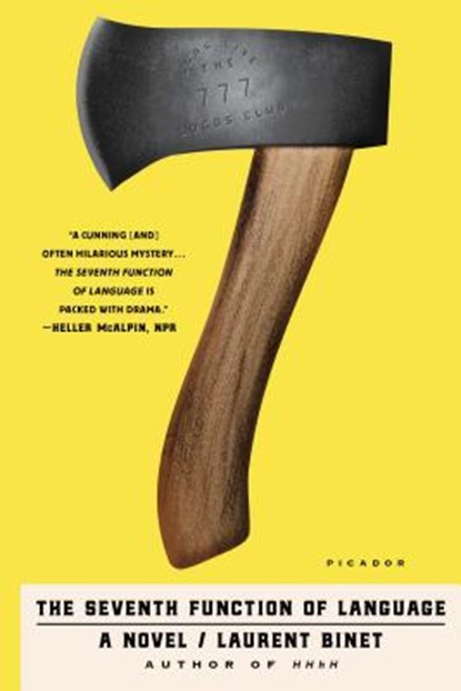 The Seventh Function of Language, Laurent Binet ; Sam Taylor - Paperback - 9781250181688