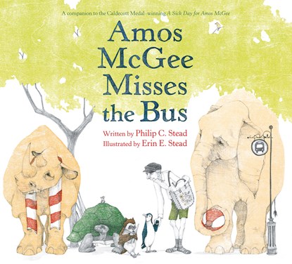 Amos McGee Misses the Bus, Philip C Stead - Gebonden Gebonden - 9781250213228