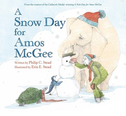 A Snow Day for Amos McGee, Philip C. Stead - Gebonden - 9781250324733