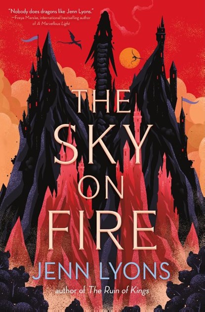The Sky on Fire, Jenn Lyons - Paperback - 9781250342027