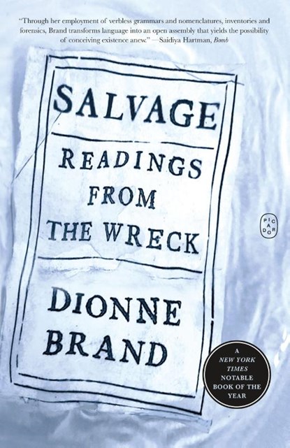 Salvage, Dionne Brand - Paperback - 9781250397720