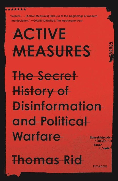 Active Measures, Thomas Rid - Paperback - 9781250787408