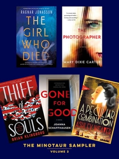 The Minotaur Sampler, Volume 2, Brian Klingborg ; Ashley Weaver ; Mary Dixie Carter ; Joanna Schaffhausen ; Ragnar Jónasson - Ebook - 9781250826046