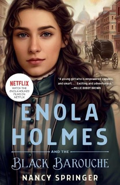 Enola Holmes and the Black Barouche, Nancy Springer - Paperback - 9781250846754