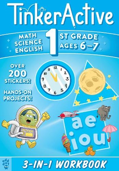 TinkerActive 1st Grade 3-in-1 Workbook, Justin Krasner ; Megan Hewes Butler - Paperback - 9781250884732