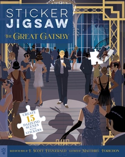 Sticker Jigsaw: The Great Gatsby, F. Scott Fitzgerald - Paperback - 9781250908353