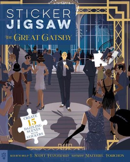 Sticker Jigsaw: The Great Gatsby, F. Scott Fitzgerald ; Odd Dot - Paperback - 9781250908353