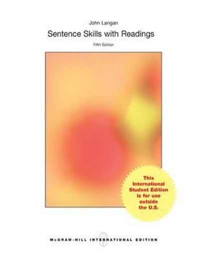 Sentence Skills With Readings, LANGAN,  John - Paperback - 9781259060656