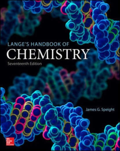 Lange's Handbook of Chemistry, Seventeenth Edition, James Speight - Gebonden - 9781259586095
