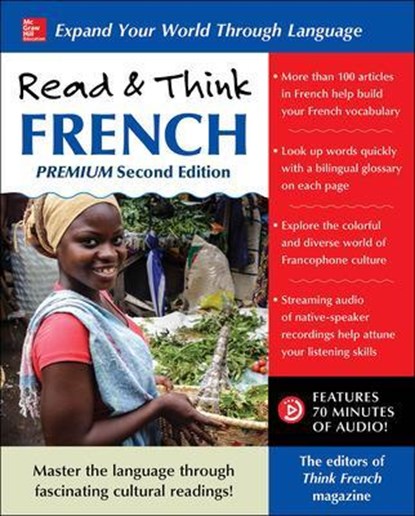 Read & Think French, Premium Second Edition, The Editors of Think French! magazine - Paperback - 9781259836299