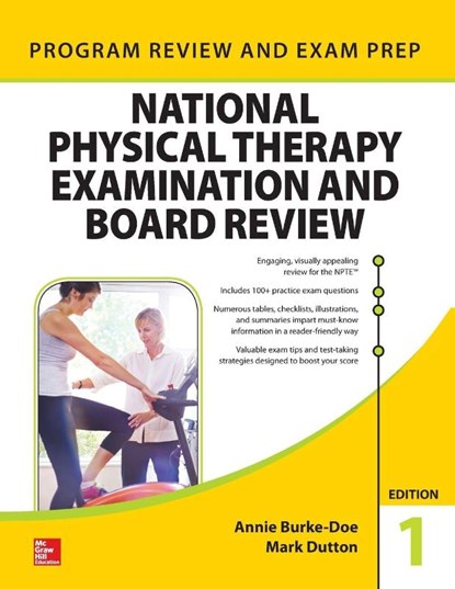 National Physical Therapy Exam and Review, Annie Burke-Doe ; Mark Dutton - Paperback - 9781260010626