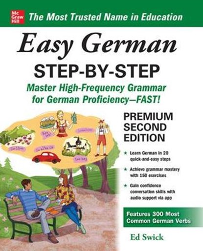 Easy German Step-by-Step, Second Edition, Ed Swick - Paperback - 9781260455168