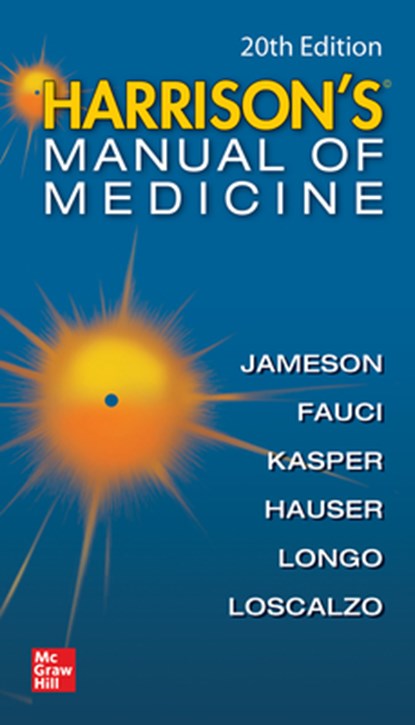 Harrisons Manual of Medicine, Dennis Kasper ; Anthony Fauci ; Stephen Hauser ; Dan Longo ; J. Larry Jameson ; Joseph Loscalzo - Paperback - 9781260455342