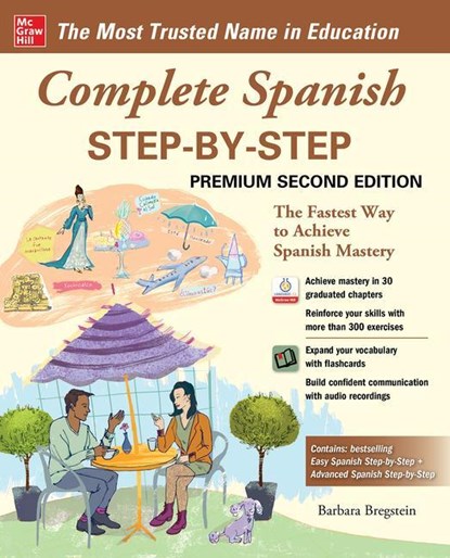 Complete Spanish Step-by-Step, Premium Second Edition, Barbara Bregstein - Paperback - 9781260463132