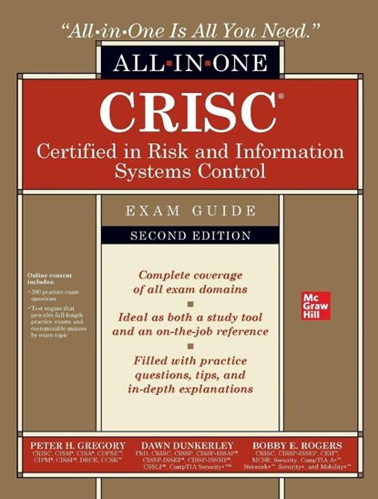 CRISC Certified in Risk and Information Systems Control All-in-One Exam Guide, Second Edition, Peter Gregory ; Dawn Dunkerley ; Bobby Rogers - Gebonden - 9781260473339