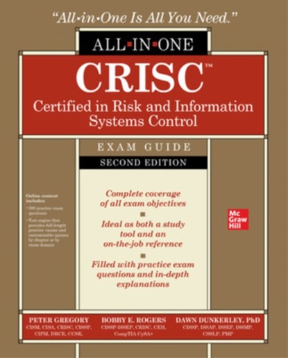 CRISC Certified in Risk and Information Systems Control All-in-One Exam Guide, Second Edition, Peter Gregory ; Dawn Dunkerley ; Bobby Rogers - Gebonden - 9781260473339