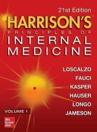 Harrison's Principles of Internal Medicine, Twenty-First Edition (Vol.1 & Vol.2), Joseph Loscalzo ; Anthony Fauci ; Dennis Kasper ; Stephen Hauser ; Dan Longo ; J. Larry Jameson - Gebonden - 9781264268504