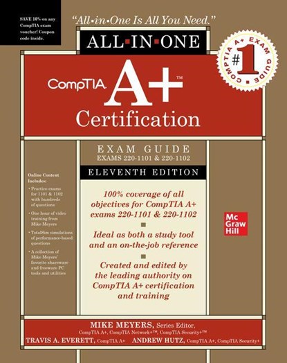 CompTIA A+ Certification All-in-One Exam Guide, Eleventh Edition (Exams 220-1101 & 220-1102), Mike Meyers ; Travis Everett ; Andrew Hutz - Gebonden - 9781264609901